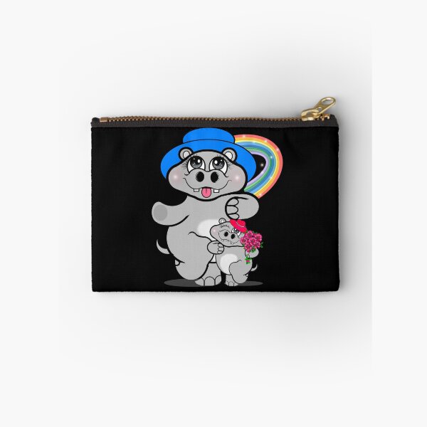 Artikelvorschau, Glückliche Flusspferde entworfen und verkauft von Shirley cute art .