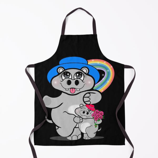 Item preview, Happy Hippos  designed and sold by Shirley cute art .