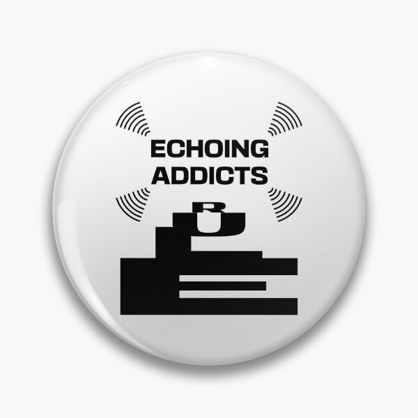 Item preview, Echoing Addicts Rule designed and sold by Apikoedesign.