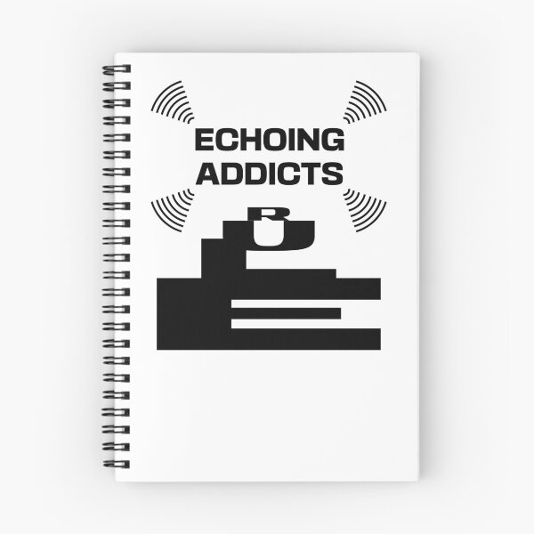 Item preview, Echoing Addicts Rule designed and sold by Apikoedesign.
