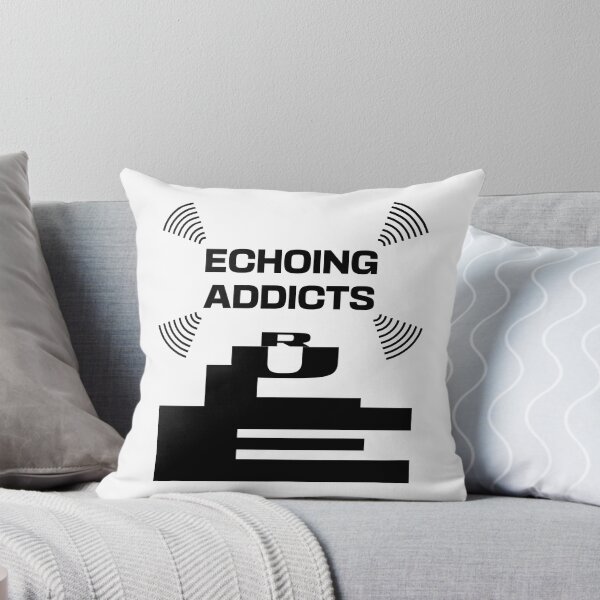 Item preview, Echoing Addicts Rule designed and sold by Apikoedesign.