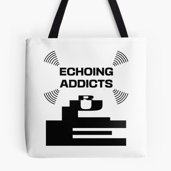 Item preview, Echoing Addicts Rule designed and sold by Apikoedesign.