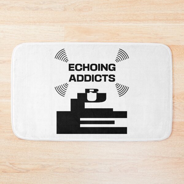 Item preview, Echoing Addicts Rule designed and sold by Apikoedesign.