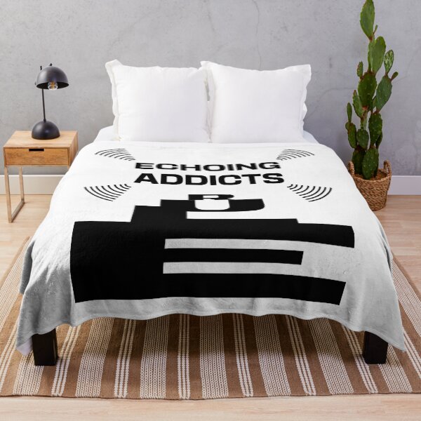 Item preview, Echoing Addicts Rule designed and sold by Apikoedesign.