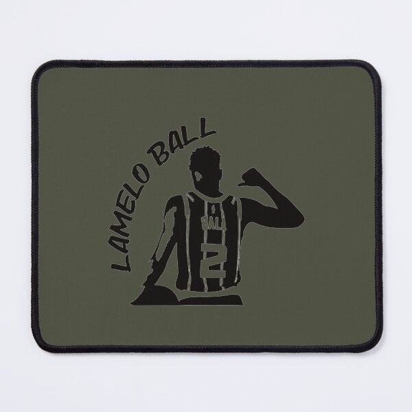 Item preview, LaMelo ball illusration black designed and sold by Kunal777.