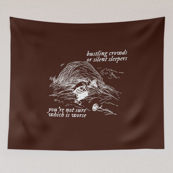 Item preview,  bustling crowds or silent sleepers (W) designed and sold by DinoSour2.
