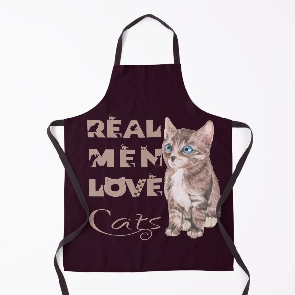 Item preview, REAL MEN LOVE CATS designed and sold by hichametta.