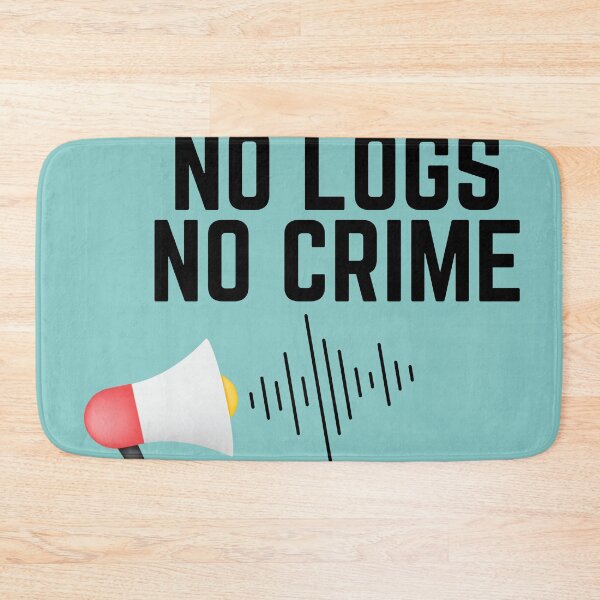 Item preview, No logs no crime designed and sold by Bap-tiste.