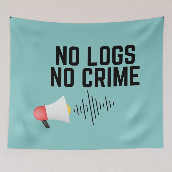 Item preview, No logs no crime designed and sold by Bap-tiste.