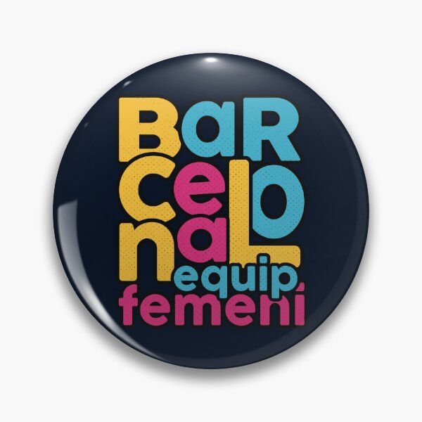 Item preview, Barcelona Femeni Equip Typography (WOSO) designed and sold by Numero14.