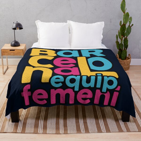 Item preview, Barcelona Femeni Equip Typography (WOSO) designed and sold by Numero14.