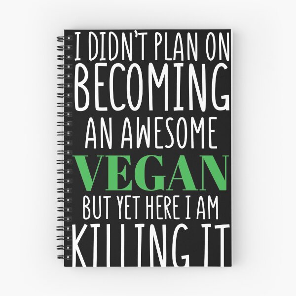 Item preview, I Didn't Plan On Becoming Awesome Vegan designed and sold by kamrankhan.
