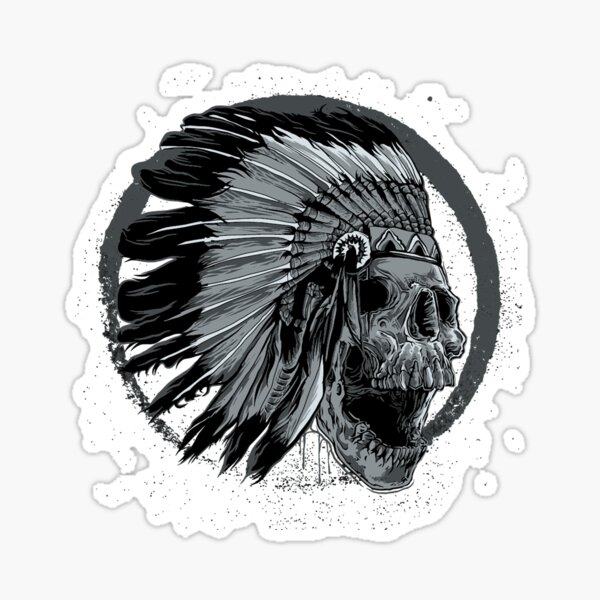 1007 Native Chief Skull Tattoo Designs Images Stock Photos  Vectors   Shutterstock