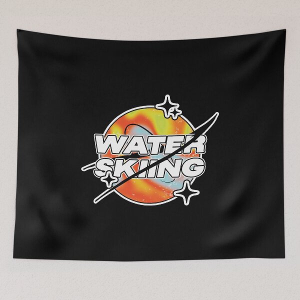 Item preview, Water Skiing (Melty Space) designed and sold by orlumbuspirate.
