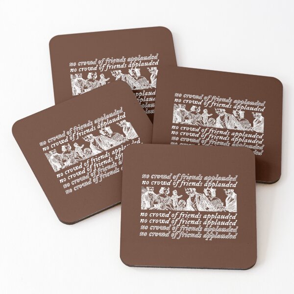 Item preview, no crowd of friends applauded (W) designed and sold by DinoSour2.