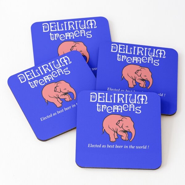 Item preview, BEST SELLING -Delirium Tremens MERCHANDISE Essential T-Shirt designed and sold by SerdalBorekci.