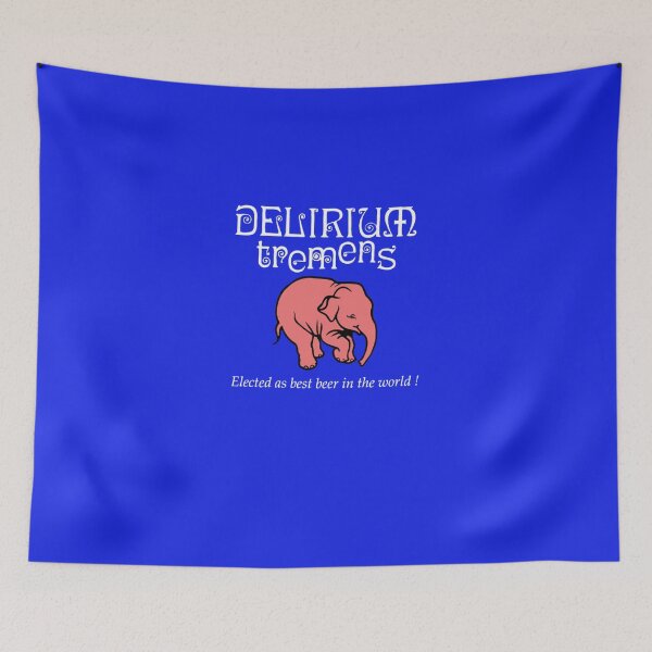 Item preview, BEST SELLING -Delirium Tremens MERCHANDISE Essential T-Shirt designed and sold by SerdalBorekci.