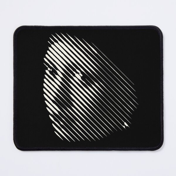 Item preview, Girl with Pearl Earring in Diagonal Stripes Anamorphic Pop Art designed and sold by Scotch Macaskill.