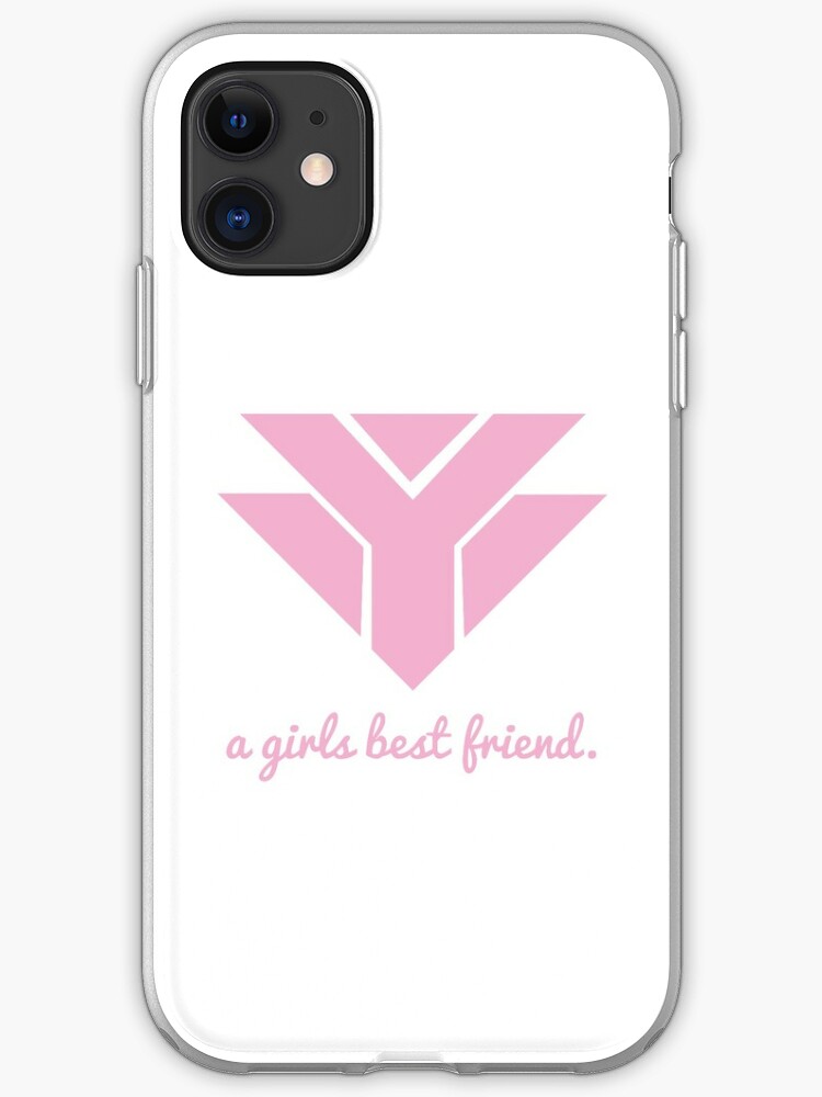 Diamonds Are A Girls Best Friend Pink Iphone Case Cover By Mgscience Redbubble