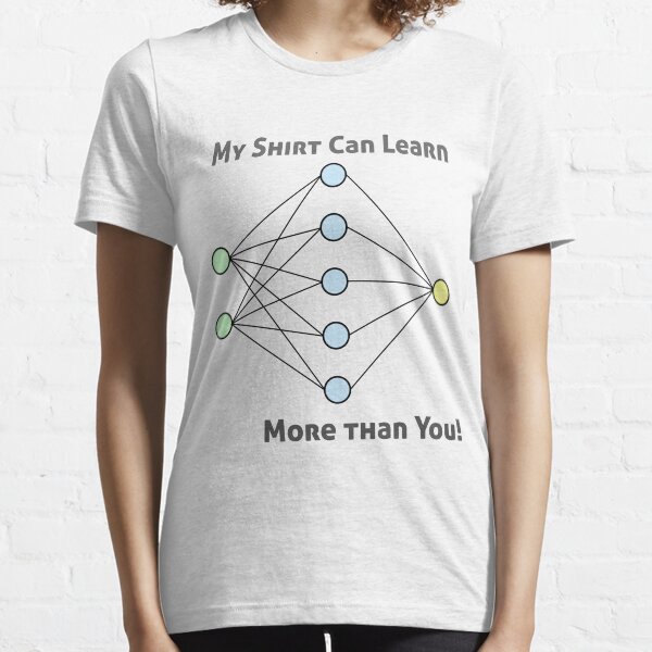 Item preview, Neural Network Machine Learning designed and sold by EncodedShirts.
