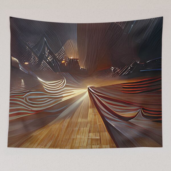 Item preview, Abstract Dancing Lines designed and sold by Arkneer.