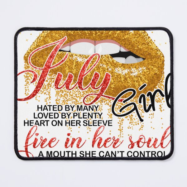 Item preview, July Girl Fire Soul Hated Love Heart Sleeve Mount Can't Control designed and sold by Master Jay.