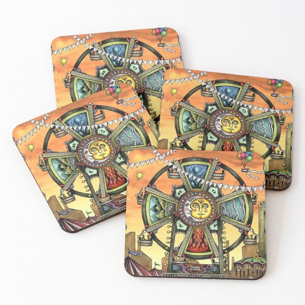Item preview, Wheel of Fortune Tarot Card designed and sold by SpeakSarcasm.