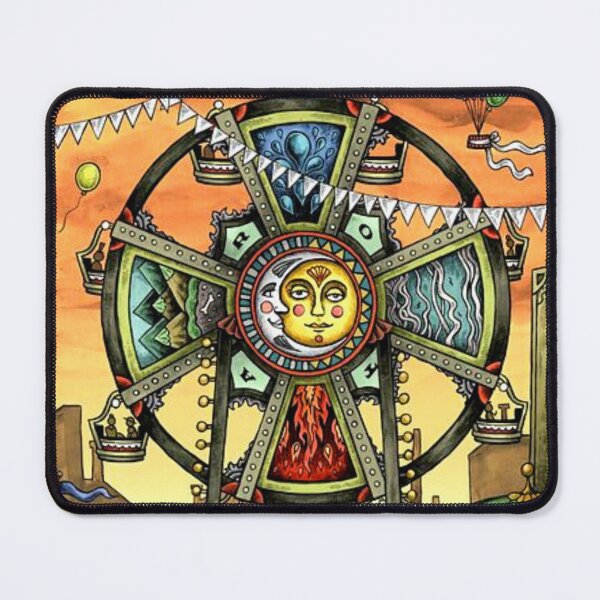 Item preview, Wheel of Fortune Tarot Card designed and sold by SpeakSarcasm.