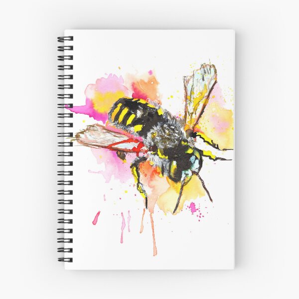 Item preview, Watercolor style bee designed and sold by contentbyjane.