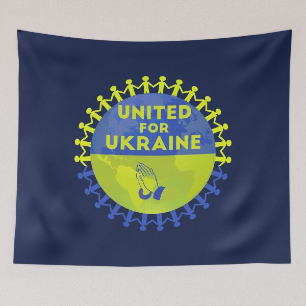 Item preview, United for Ukraine , I Stand with Ukraine designed and sold by MONLart.