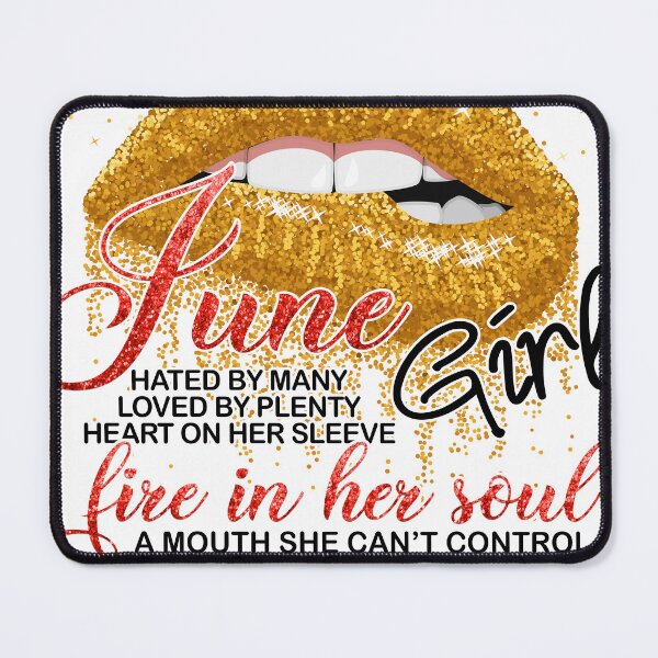 Item preview, June Girl Fire Soul Hated Love Heart Sleeve Mount Can't Control designed and sold by Master Jay.