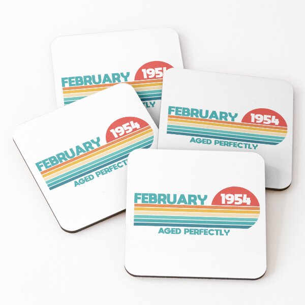 Item preview, February 1954 Retro Sunset 70th Birthday Classic 50's designed and sold by MajesticTree.