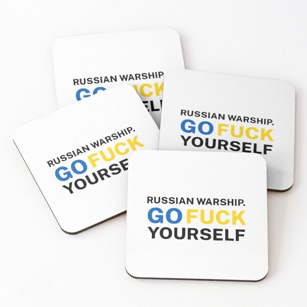Item preview, Russian Warship Go F*ck Yourself designed and sold by Kiki Art.