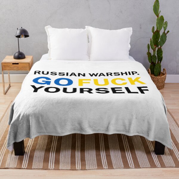 Item preview, Russian Warship Go F*ck Yourself designed and sold by Kiki Art.