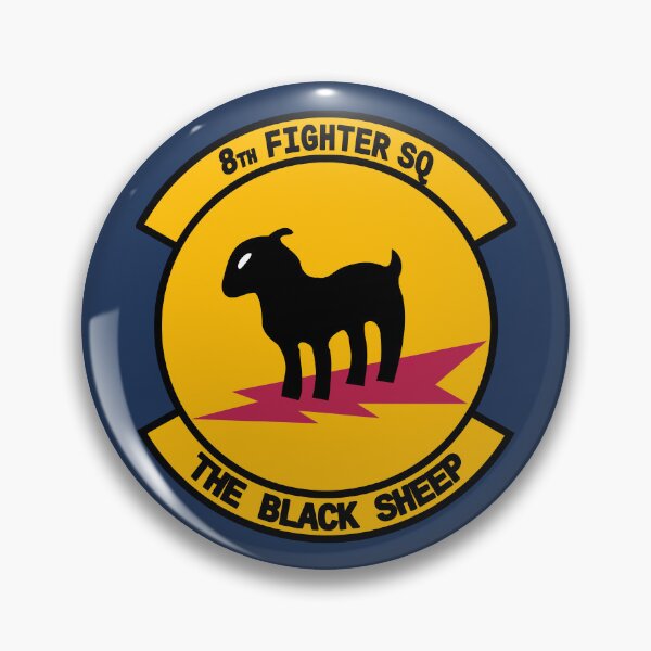 Artikelvorschau, 8. Jagdgeschwader "The Black Sheep" (United States Air Force) entworfen und verkauft von wordwidesymbols.