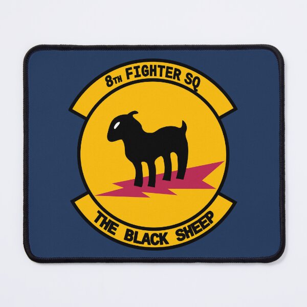 Item preview, 8th Fighter Squadron "The Black Sheep" (United States Air Force) designed and sold by wordwidesymbols.