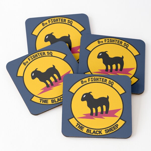 Item preview, 8th Fighter Squadron "The Black Sheep" (United States Air Force) designed and sold by wordwidesymbols.