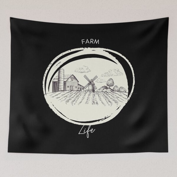 Item preview, The Farm Life, fields,  Farming life, Farming, Country life, Farm designed and sold by Shirtazy.