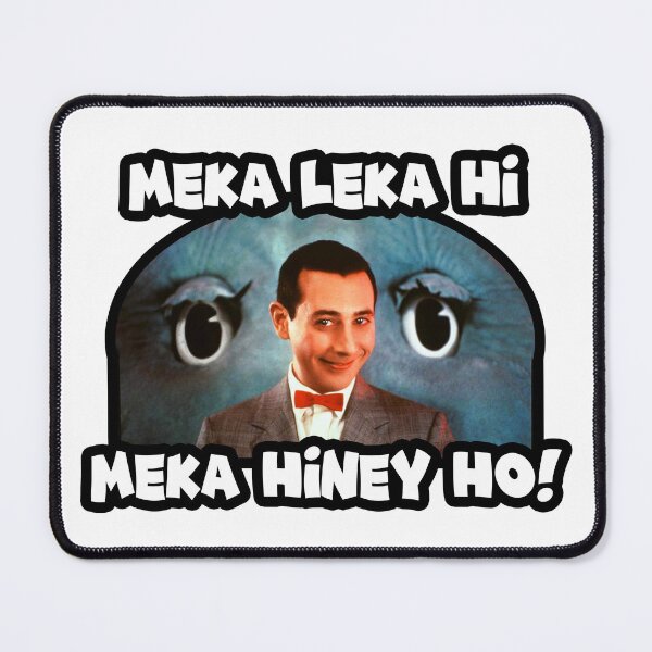 Item preview, Meka leka hi meka hiney ho - Pee-Wees Playhouse - Saturday morning cartoons - 80s kid nostalgia designed and sold by originalsusie.