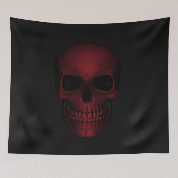 Item preview, Dark Skull Red designed and sold by ArteVintage.