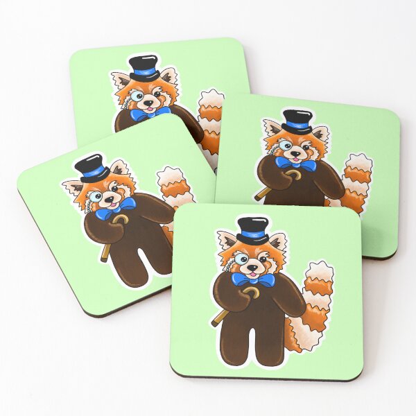 Item preview, Distinguished Red Panda designed and sold by Katy Vaughan.