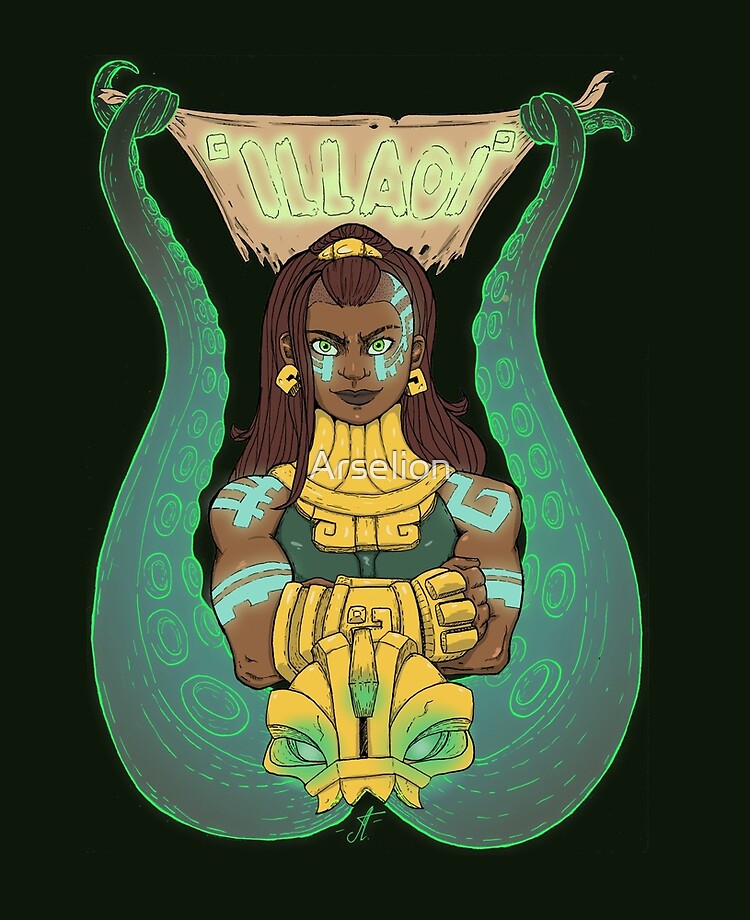 Illaoi  Greeting Card for Sale by owl-howl