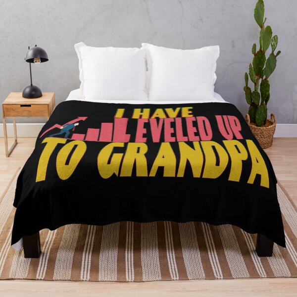 Item preview, I Have Leveled Up To Grandpa designed and sold by roleshop.