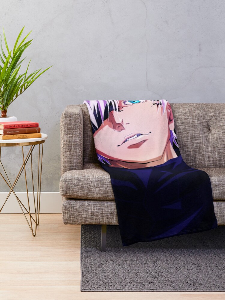 Alternate view of Jujutsu Kaisen | Gojo Satoru Throw Blanket