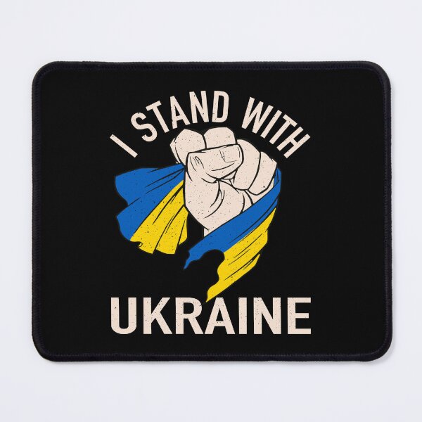 Item preview, Support Ukraine I Stand With Ukraine Ukrainian Flag Fist Patriot designed and sold by GraphifyArt.