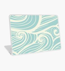 Wellen-Swirl-Muster Laptop Folie
