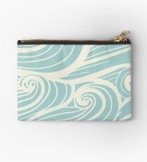 Wave Swirl Pattern Studio Pouch