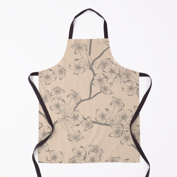Item preview, Japandi Style Grey Cherry Blossom designed and sold by Coralgb.