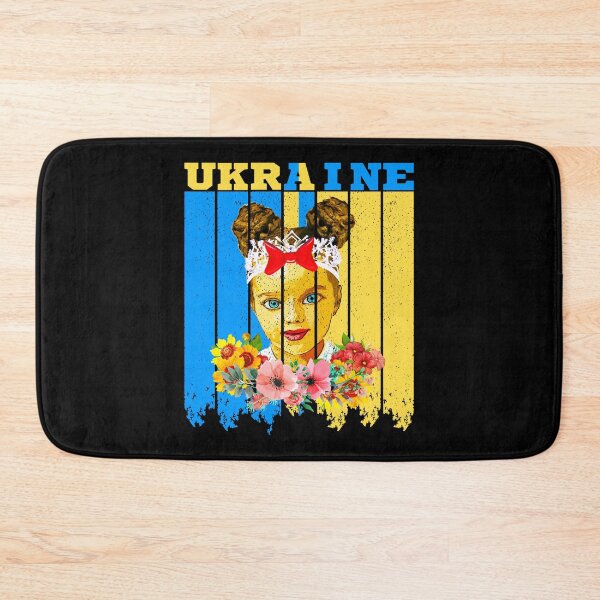 Item preview, Ukraine Flag Stickers, floral flag Ukrainian, Cute Ukrainian Girl Gift Idea Stickers designed and sold by KHRO.