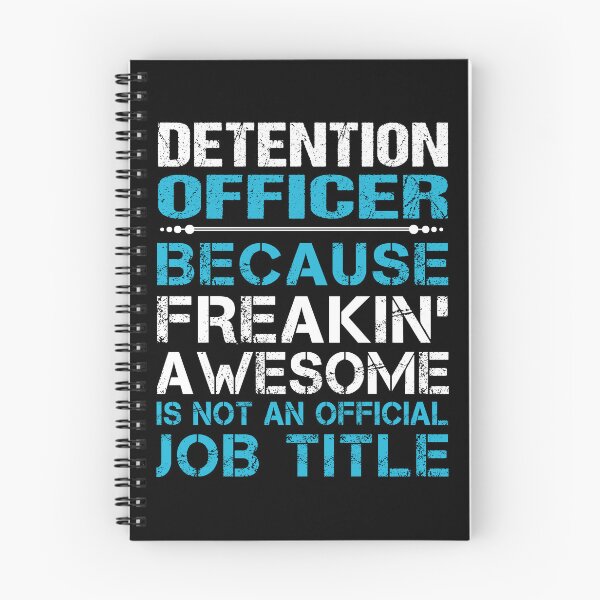 Item preview, Detention Officer T Shirt - Freaking Awesome Job Gift Item Tee designed and sold by oetate4774.